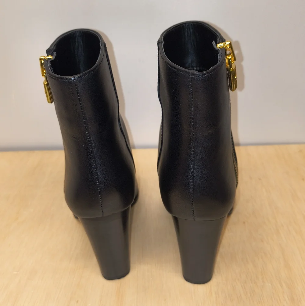 Michael Kors Black Heeled Boots - Picture 4 of 6